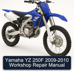 Yamaha YZ 250F 2009-2010 Workshop Repair Manual 