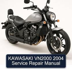 2004 Kawasaki Vulcan VN2000 Service Repair Workshop Manual PDF