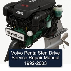 1992-2003 Volvo Penta Sten Drive Service Repair Workshop Manual PDF