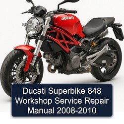 2008-2010 Ducati 848 Superbike Service Repair Workshop Manual PDF