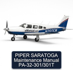 Piper Saratoga Pa-32-301/301t Service Repair Workshop Manual PDF