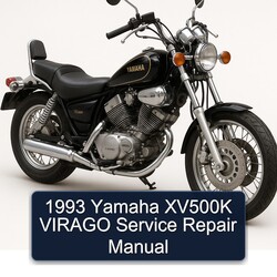 1993 Yamaha Virago XV500K Service Repair Workshop Manual PDF