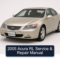 2005 Acura RL Service Repair Workshop Manual PDF