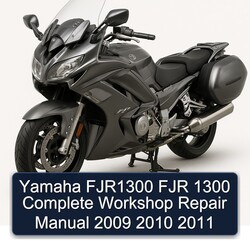 2009-2011 Yamaha FJR Models FJR1300 1300 Service Repair Workshop Manual PDF