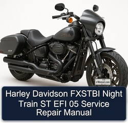 Harley Davidson Model 125 Fxstbi Night Train ST EFI 05 Service Repair Workshop Manual PDF
