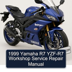 1999 Yamaha YZF Models R7 YZF-R7 Service Repair Workshop Manual PDF
