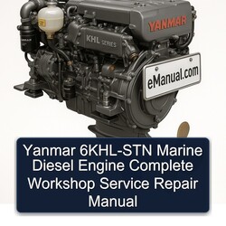 Yanmar 6KHL-STN Marine Diesel Engine Service Repair Workshop Manual PDF