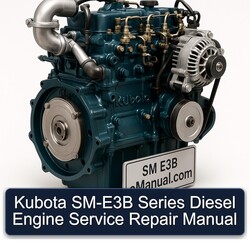 Kubota SM-E3B Series Diesel Engine Service Repair Workshop Manual PDF