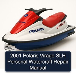 2001 Polaris Virage SLH Personal Watercraft Service Repair Workshop Manual PDF