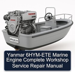 Yanmar 6HYM-ETE Marine Engine Service Repair Workshop Manual PDF