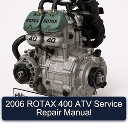2006 Rotax 400 ATV Service Repair Workshop Manual PDF