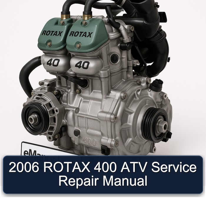 2006 Rotax 400 ATV Service Repair Workshop Manual PDF