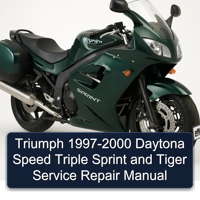 1997-2000 Triumph Speed Triple Daytona Sprint Tiger Service Repair Workshop Manual PDF