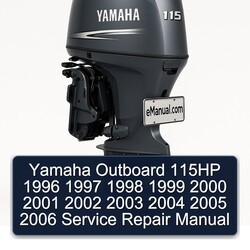 1996-2006 Yamaha Outboard 115HP Service Repair Workshop Manual PDF