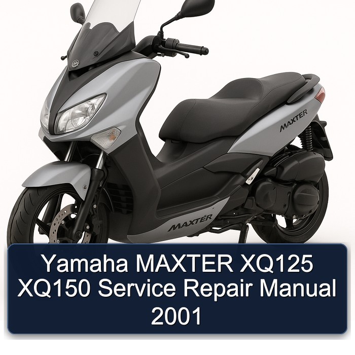 2001 Yamaha Maxter XQ125 XQ150 Service Repair Workshop Manual PDF