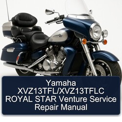Yamaha Royal Star Venture Xvz13tfl/xvz13tflc Service Repair Workshop Manual PDF
