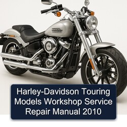2010 Harley Davidson Touring Harley-davidson Models Service Repair Workshop Manual PDF