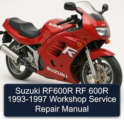 1993-1997 Suzuki RF Series RF600R 600R Service Repair Workshop Manual PDF