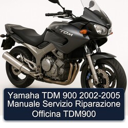2002-2005 Yamaha TDM Models 900 - Manuale Servizio Riparazione Officina TDM900 Service Repair Workshop Manual PDF