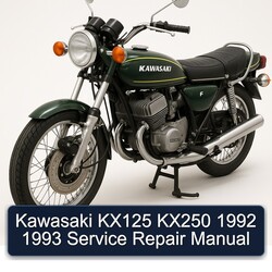 1992-1993 Kawasaki KX Series KX125 KX250 Service Repair Workshop Manual PDF