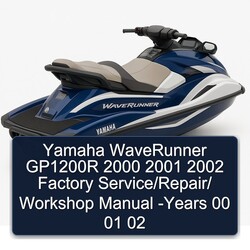 2000-2002 Yamaha Waverunner GP1200R years 00 01 02 Service Repair Workshop Manual PDF