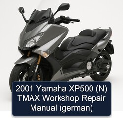 2001 Yamaha Tmax XP500 (N) (GERMAN) Service Repair Workshop Manual PDF