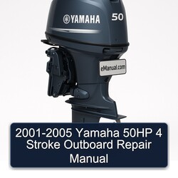 2001-2005 Yamaha 50HP 4 Stroke Outboard Service Repair Workshop Manual PDF