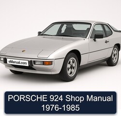 PORSCHE 924 Shop Manual 1976-1985 