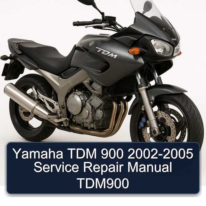 2002-2005 Yamaha TDM Models 900 - TDM900 Service Repair Workshop Manual PDF