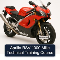 Aprilia RSV Models 1000 Mille Training Course Service Repair Workshop Manual PDF