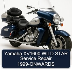 1999 Yamaha XV Models XV1600 Wild Star -onwards Service Repair Workshop Manual PDF
