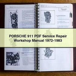 1972-1983 Porsche 911 Service Repair Workshop Manual PDF