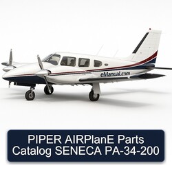 Piper Airplane Seneca Pa-34-200 Parts Catalog PDF