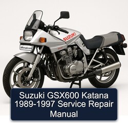 1989-1997 Suzuki Katana Models GSX600 Service Repair Workshop Manual PDF