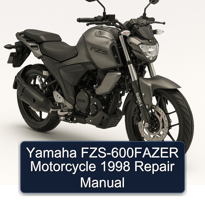 1998 Yamaha FZS Models Fzs-600fazer Motorcycle Service Repair Workshop Manual PDF