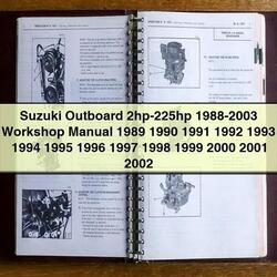 1988-2003 Suzuki Outboard 2HP-225HP Service Repair Workshop Manual PDF
