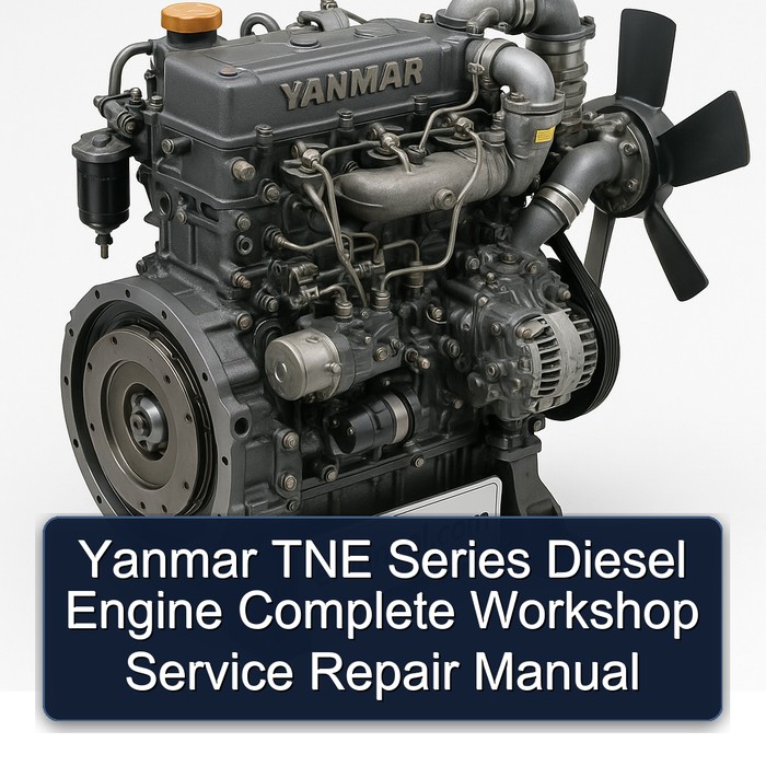 Yanmar TNE Series Diesel Engine Service Repair Workshop Manual PDF