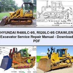Hyundai R480lc-9s R520lc-9s Crawler Excavator Service Repair Workshop Manual PDF