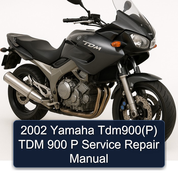 2002 Yamaha TDM Models Tdm900(p) 900 P Service Repair Workshop Manual PDF