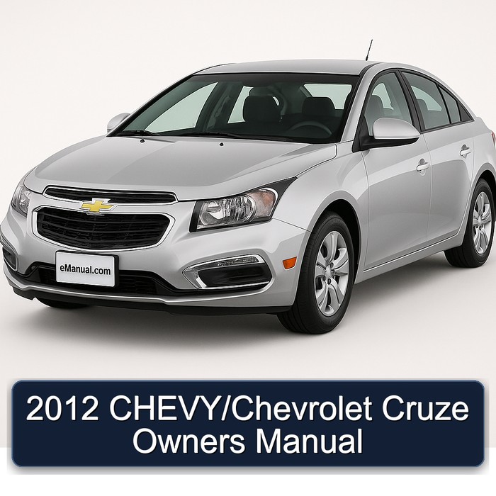 2012 Chevrolet Chevy / Cruze Owners Owner's Manual PDF