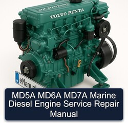 MD5A MD6A MD7A Marine Diesel Engine Service Repair Workshop Manual PDF