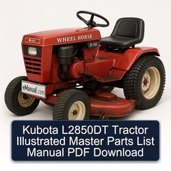 Manual de Piezas Ilustrado para Tractor Kubota L2850DT (PDF)