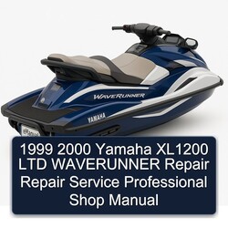 1999 2000 Yamaha XL1200 LTD WAVERUNNER Repair Repair Service Professional Shop Manual 