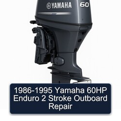 1986-1995 Yamaha 60HP Enduro 2 Stroke Outboard Service Repair Workshop Manual PDF
