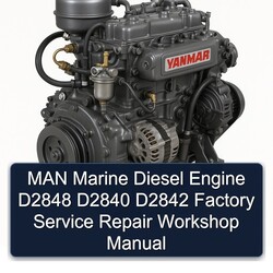 MAN Marine Diesel Engine D2848 D2840 D2842 Service Repair Workshop Manual PDF