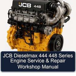 JCB Dieselmax 444 448 Series Engine Service Repair Workshop Manual PDF