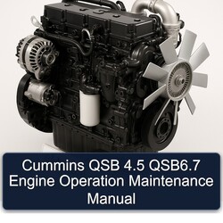 Cummins ISB / Isbe QSB Series 4.5 Qsb6.7 Engine Operation Service Repair Workshop Manual PDF