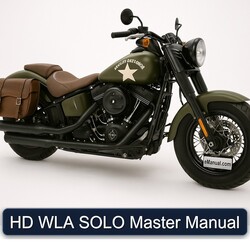 Harley Davidson Military HD WLA Solo Master Service Repair Workshop Manual PDF