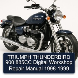 1998-1999 Triumph Thunderbird 900 885CC Digital Service Repair Workshop Manual PDF