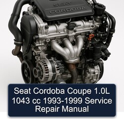 1993-1999 Seat Cordoba Coupe 1.0l 1043 Cc Service Repair Workshop Manual PDF